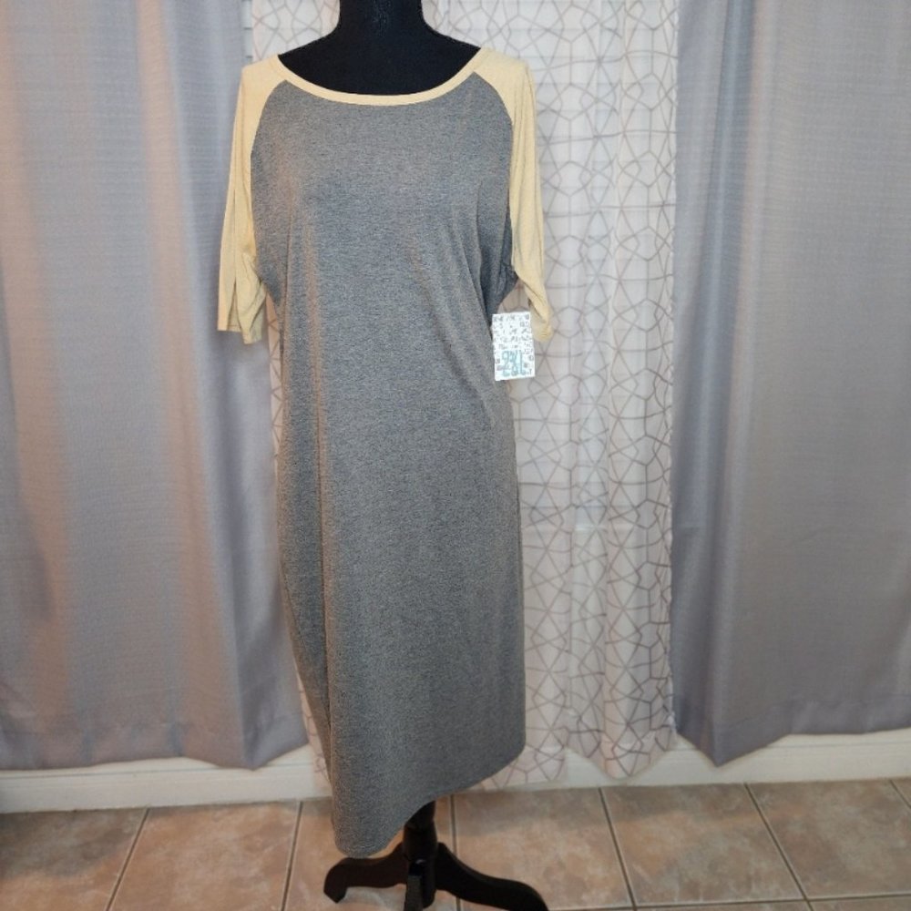 NWT LuLaRoe Julia Plus Size Dress 2XL